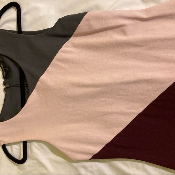 Banana Republic - US 4 - Tri- Color Office Day to Night Dress - Picture 6 of 14